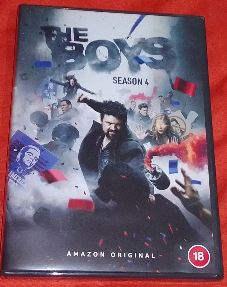The Boys Season Four 4 DVD Set. Erin Moriarty, Jack Quaid, Karl Urban - Image 1 of 2