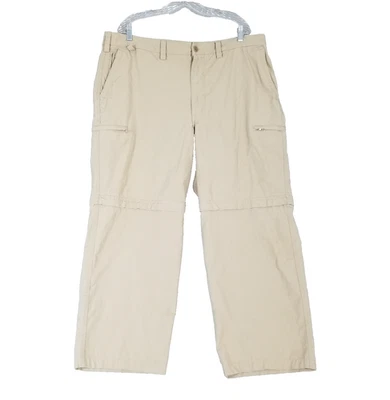 Eddie Bauer Pants Mens 40 x 28 Convertible Zip Off Cargo Outdoor Relaxed Fit Hik - Image 1 of 4