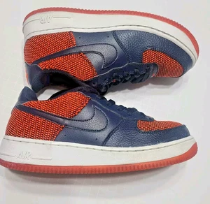 Nike Air Force 1 Premium Crimson Blue Mens 6.5Y #748981-601 - Picture 1 of 9