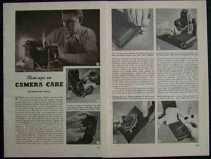 Vintage Klappkamera Tune up 1949 HowTo INFO Reinigung - Bild 1 von 1