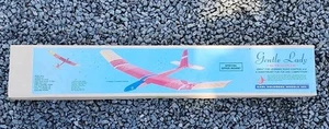 Open Box Vintage Carl Goldberg Models Gentle Lady 2 Meter Sailplane Kit - Picture 1 of 15