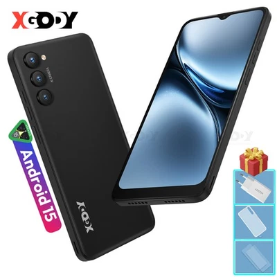 2025 Neu Smartphone Handy Android 15 6,5 Zoll Ohne Vertrag 2SIM 8-Core 7+32GB 4G - Bild 1 von 4