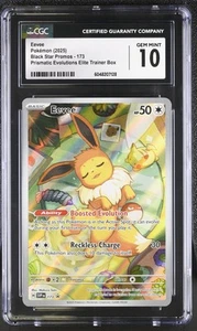 CGC 10 EEVEE 173 POKEMON BLACK STAR PROMOS - Picture 1 of 2