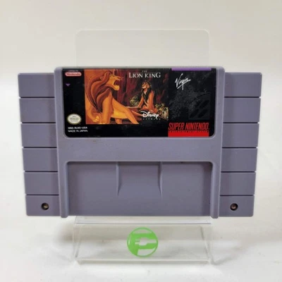 The Lion King (Super Nintendo SNES, 1994) Cartridge Only - Image 1 of 4