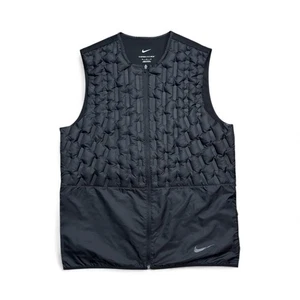 Nike Golf ADV Repeler Abajo Chaleco Negro Therma-Fit Puffer Chaleco Nuevo Para Hombres M - Imagen 1 de 9