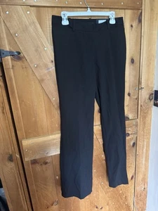 NWT - Worthington Women's Curvy Fit Black Trouser, Size 6 Dress Pant - Picture 1 of 5
