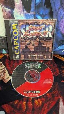 Super Street Fighter 2 II - (PC CD-ROM) With Manual Cracked Hinge - Image 1 of 4