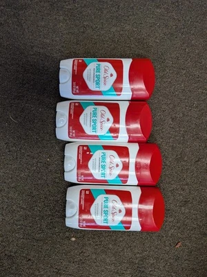 4 Упаковки Old Spice мужчин высокой выносливости чисто Sport дезодорант палочка 85g новый - Изображение 1 из 2