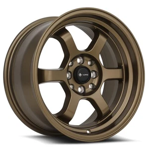 Vors TR7 16x8 4x100/4x114.3 20 Bronze Wheel 16" inch Alloy Rim 73.1 - Picture 1 of 7