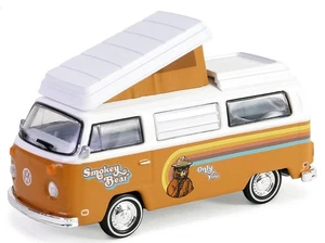 GREENLIGHT, VOLKSWAGEN Type 2 Wastfalia Campmobile 1974 Orange de la série SM... - Picture 1 of 1