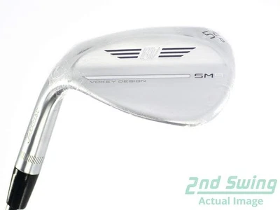 Mint Titleist Vokey SM9 Tour Chrome Wedge Sand SW 54° Steel Regular Left 35.5in - Image 1 of 4