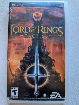 Obra de arte danificada Lord of the Rings Tactics - PSP (Sony PSP, 2005) - Testada - Imagem 1 de 4