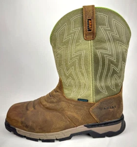 Ariat Mens Rebar Flex Western Waterproof Work Boot Size 13EE - Picture 1 of 8