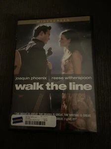 Walk the Line (DVD) Johnny Cash Joaquin Phoenix Reese Witherspoon Pre-Owned - Picture 1 of 2