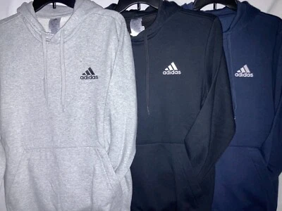 NWT Men's Reg/B&T adidas Feel Cozy Fleece Hoodie assorted colors/sizes - Image 1 of 2