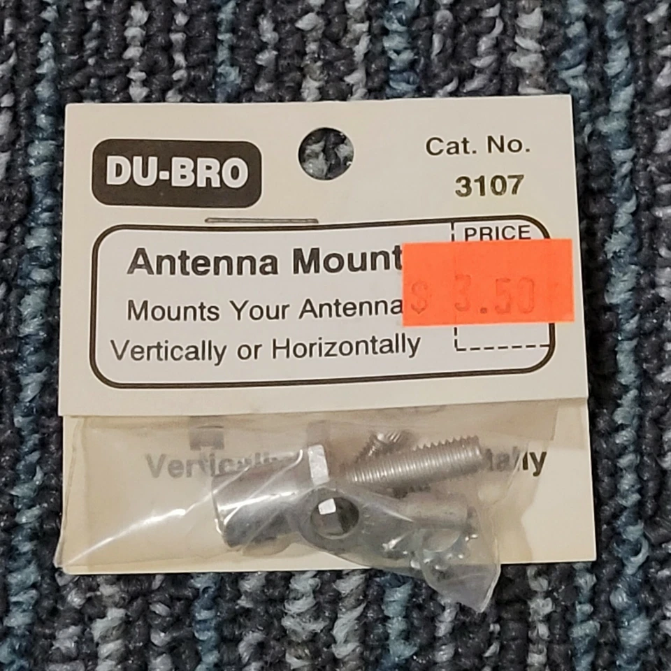 Dubro 3107 Antenna Mount Vertically or Horizontally NOS NIP - Image 1 of 1