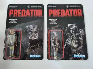 Predator - Masked & Attack Mode ReAction Figure unpunched Bundle - Picture 1 of 9
