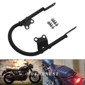 Rear Seat Grab Rail Handrail Hand Bar & Rack Mount For Triumph Street Scrambler - Bild 1 von 11