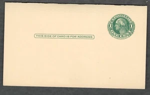 US. UY7. 1c+1c. George & Martha Washington. Paid Reply Postal Card. MNH. 1915. - Picture 1 of 3