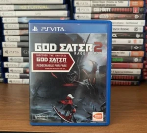 💯 AUTHENTIC! God Eater 2 Rage Burst RARE Asian/English Playstation PS Vita - Picture 1 of 1