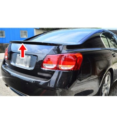 UNPAINTED ABS FOR LEXUS GS460 GS350 SEDAN OE TRUNK BOOT SPOILER WING 2010 Foto 1 de 4