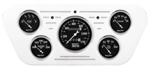 53 54 55 Ford camión billete medidor de aluminio panel inserto tablero de instrumentos - Imagen 1 de 4
