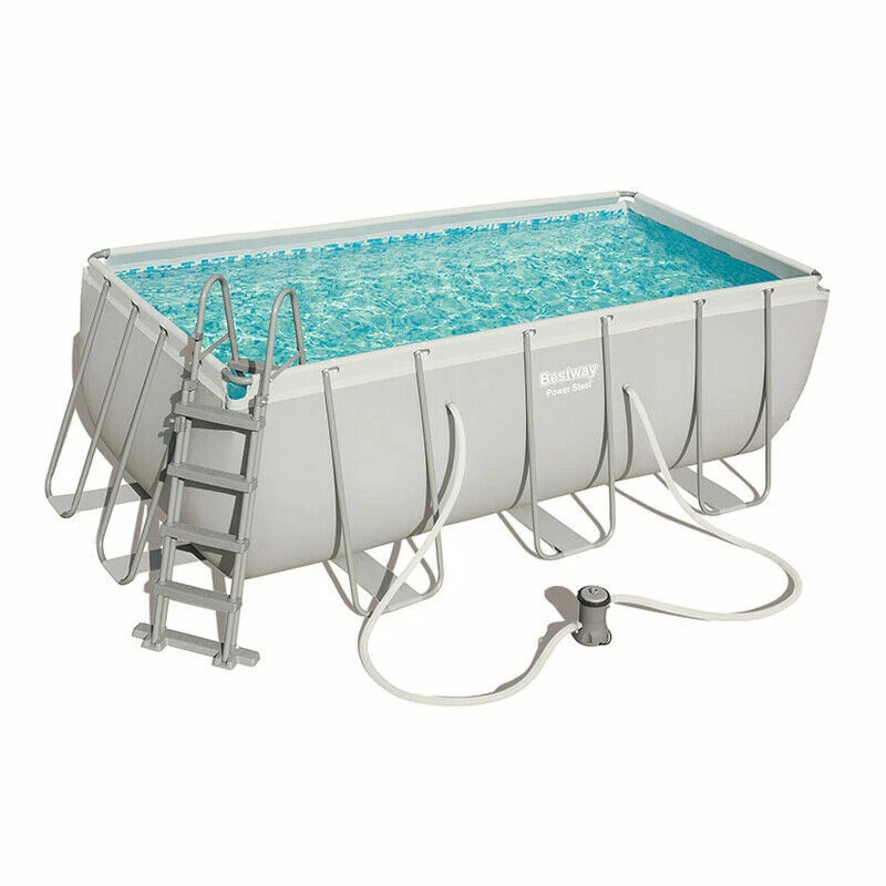 Piscina desmontable Bestway Power Steel 404x201x100cm con depuradora cartucho - Imagen 1 de 4