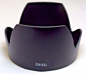 Aftermarket Lens Hood For Canon EW-83J for 17-55mm f2.8 IS USM zoom - Picture 1 of 6