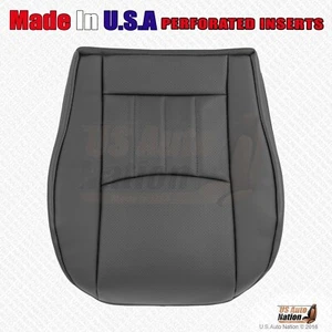 2007 Mercedes Benz C280 Luxury Sport Driver Bottom Perforated Leather Cover Blk - Picture 1 of 9