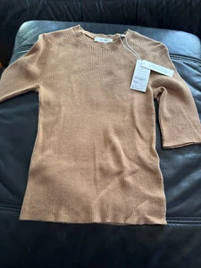 Vince Damas Marca Delgado Suéter Nuevo con Etiquetas $199 Etiqueta de Precio Estudio Armario Venta - Imagen 1 de 3