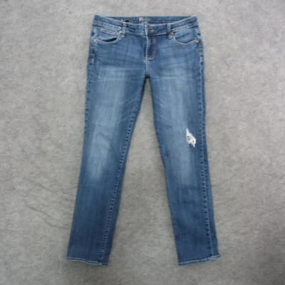 KUT from the Kloth Jeans Women's 8 Blue Medium Wash Catherine Boyfriend Jeans - Image 1 of 4