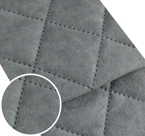 Microfaser Alcal Imitat Gesteppt Polsterstoff Möbelstoff Meterware Polsterstoff  - Bild 1 von 6