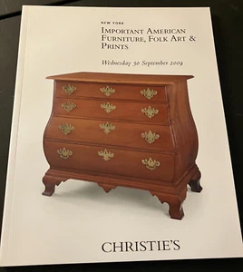 Christie's Auction Catalog American Furniture Folk Art Prints September 30 2009 - Picture 1 of 3