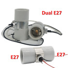 2x E27 Dual Keramik Fassung Light Socket, Lampenhalter Lampenfassung, Glhbirne