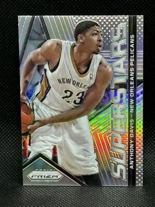2014-15 ANTHONY DAVIS Panini Prizm 'Superstars' Silver NBA Basketball Card #5 - Picture 1 of 2