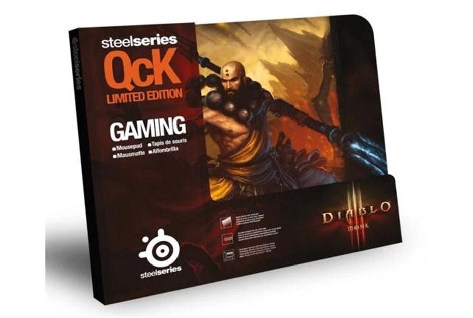 SteelSeries 67228 QcK Diablo III Gaming Mouse Pad - Monk Edition - Image 1 of 1