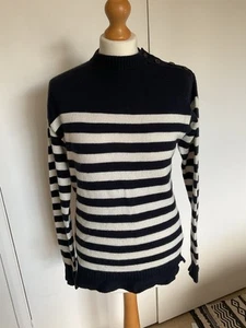 POLO RALPH LAUREN COTTON AND CASHMERE LONG SLEEVE JUMPER - Picture 1 of 3