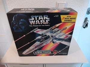 Star Wars X-Wing Fighter Kenner The Power Of The Force Electronic - Bild 1 von 7