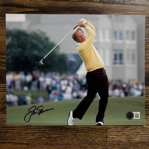 Jack Nicklaus signed Autogramm Masters PGA Golf 8x10 Foto Beckett LOA Letter - Bild 1 von 3