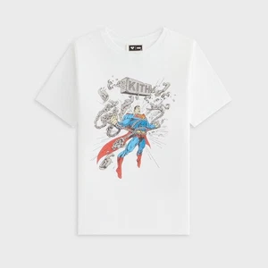 Superman | Camiseta Kith Kids Chains Vintage XL Algodón Blanco Camiseta Deadstock - Imagen 1 de 7
