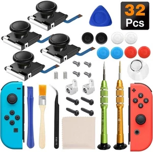 Joycon Joystick Replacement 4 Pack,Joycon Repair Kit Joystick Replacement for... - Picture 1 of 7