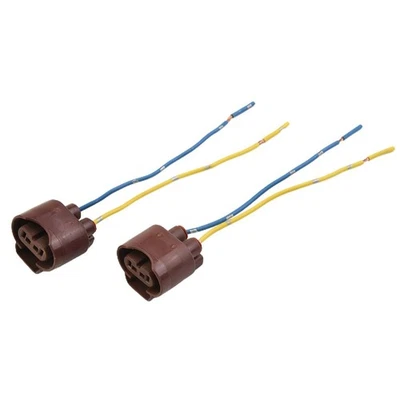 Wire Pigtail Female U 9006 HB4 Two Harness Fog Light Socket Connector Lamp-Bulb - Image 1 of 4