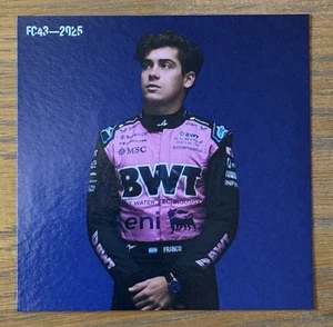 Franco Colapinto, F1, BWT Alpine, Official 2025 Driver Card, Unsigned, 6x6 - Picture 1 of 2