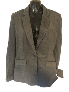 Stormtech Women's Blazer Large Style KNB-1W Graphite Heather NWT Delano Knit - Picture 1 of 6