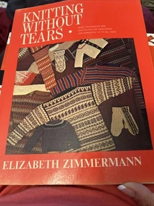 Stricken ohne Tränen Elizabeth Zimmermann 1971 Vintage - Bild 1 von 4