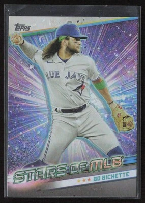 2024 Topps Stars of MLB Bo Bichette #SMLB-46 Toronto Blue Jays - Image 1 of 2