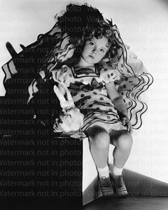 Shirley Temple foto 8x10 022 RIMASTERIZZATA - Foto 1 di 1