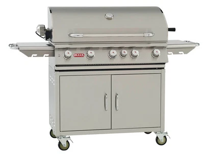 Parrilla de gas propano Bull Brahma 38 pulgadas en carro Foto 1 de 4