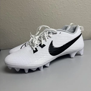 Nike Vapor Edge Speed 360 2 Football Cleats White Black FZ4265-100 Sz 11.5 Wide - Picture 1 of 6