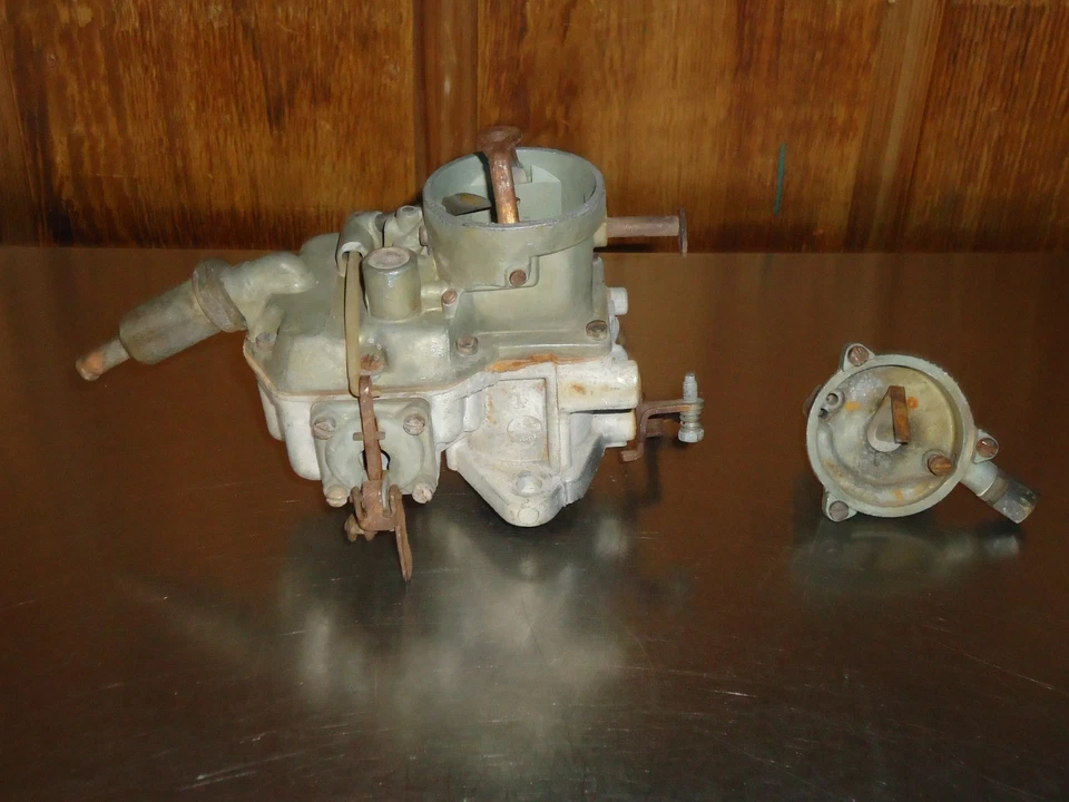 Carburador Autolite 1100 1 barril 1963-1967 Ford Mercury 144 170 200 6 cilindros Foto 1 de 4